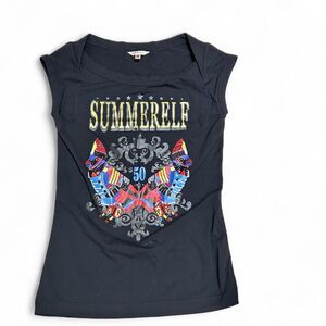 Jorya Weekend Women's Black T-shirt